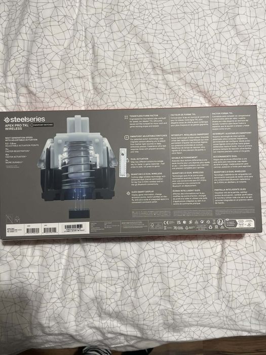 Геймърска клавиатура Apex Pro TKL Wireless