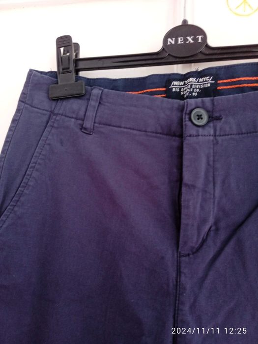 Панталон Н&М, син, момче 13, 164см