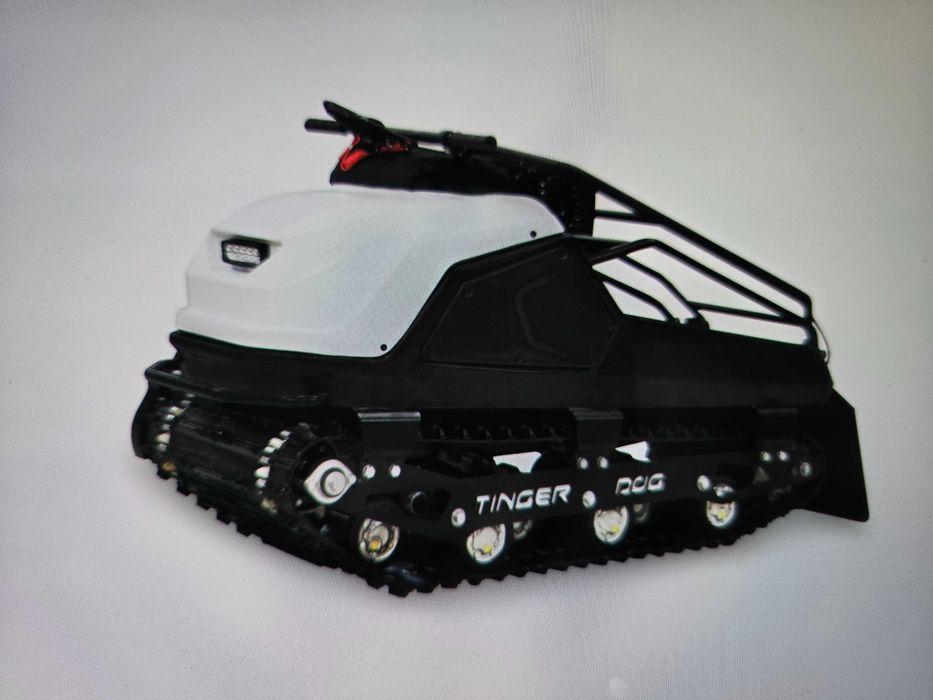 Sanie cu motor caterpiller