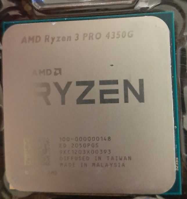 Vand procesor AMD Ryzen 3 PRO 4350G + cooler + ventilator