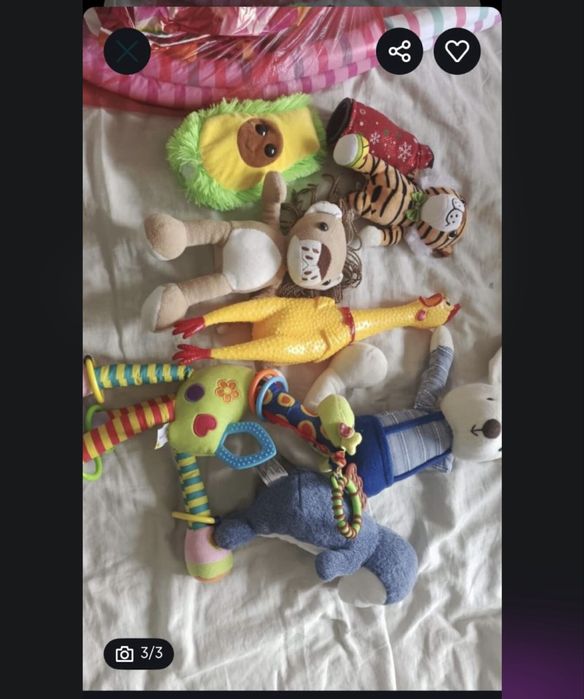 Игрушки набор все вместе