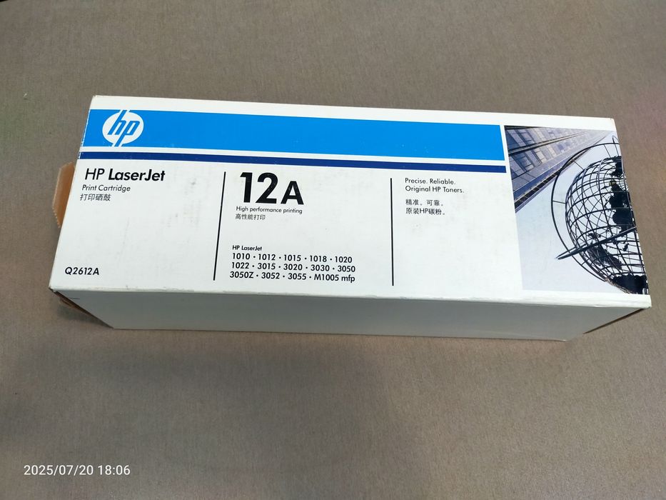 Картридж 12A HP LaserJet  Q2612A