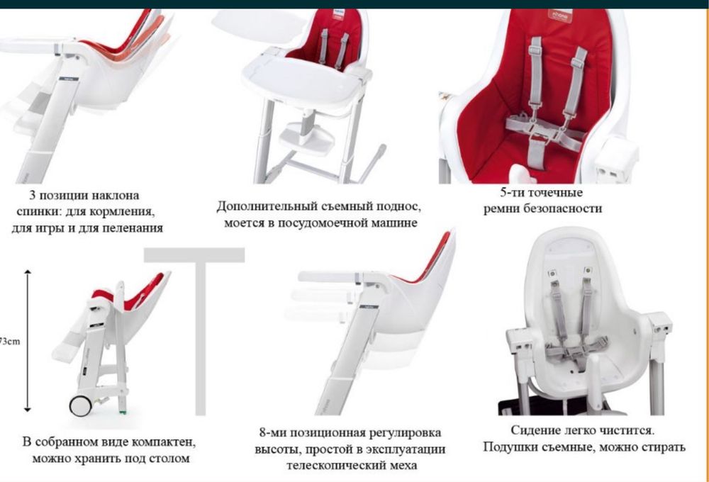 Продам детский стульчик для кормления Inglesina