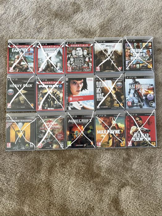 PS3 игри - 20 лева всяка