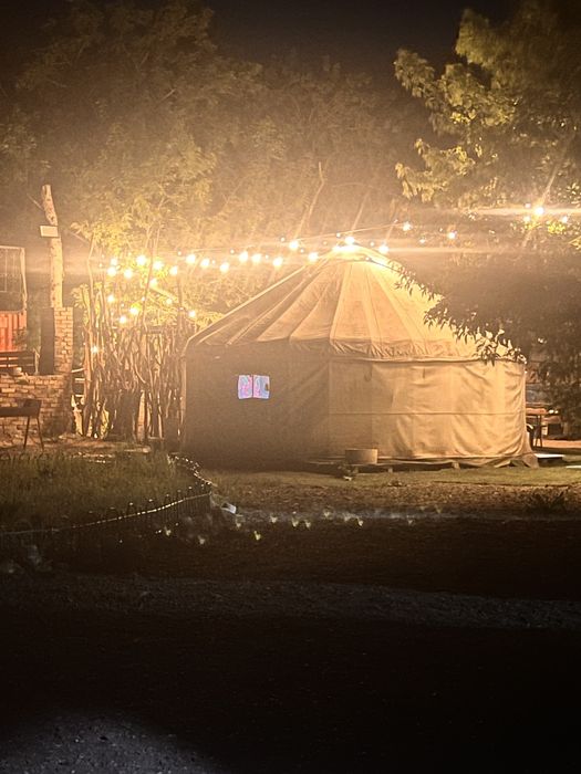 Сдается тапчан, юрта терраса баня за городом
