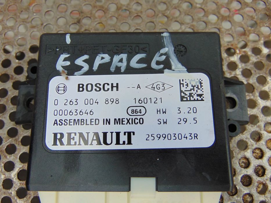 Modul PDC Renault Espace 5 Talisman cod 259903043r kadjar megane 4