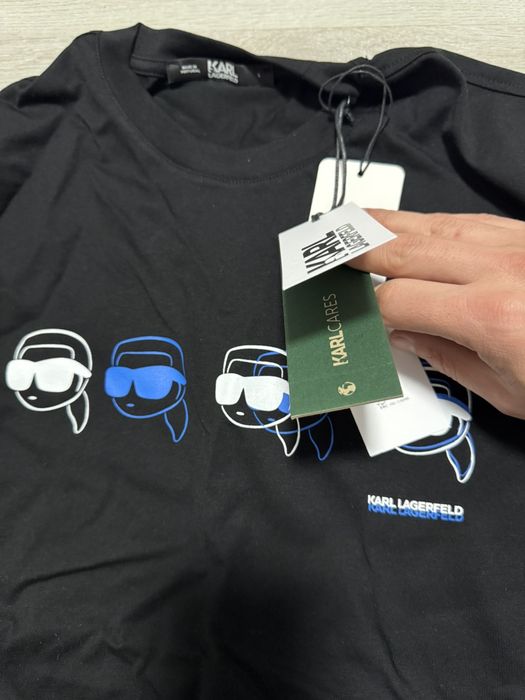 Мъжка тениска памук Karl Lagerfeld