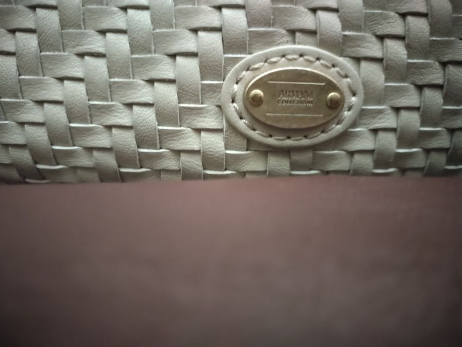 Armani Оригинална кожена чанта