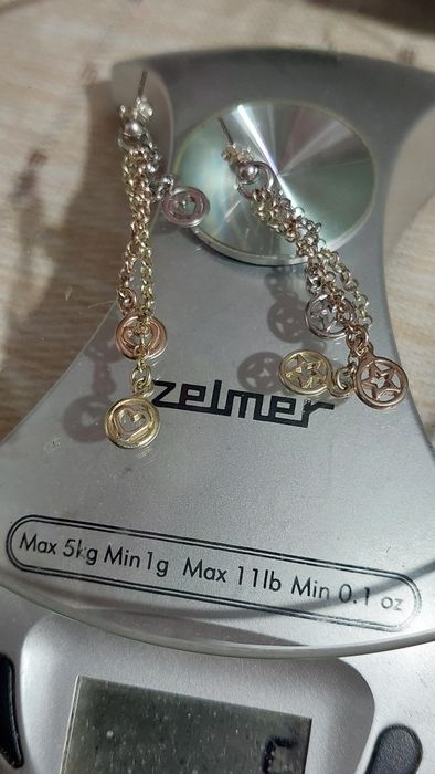 Cercei din argint 925, model deosebit