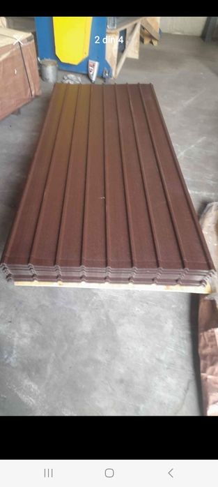 Vând tabla cutată zincata și color diferite grosimi