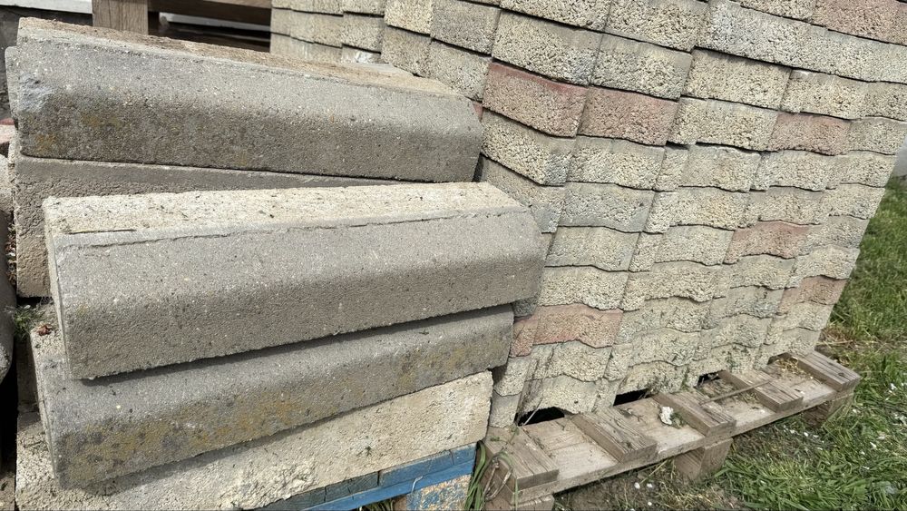 Pavele model dublu T - 6 cm - second hand