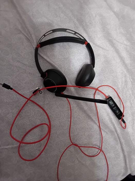 Casti poly cu microfon