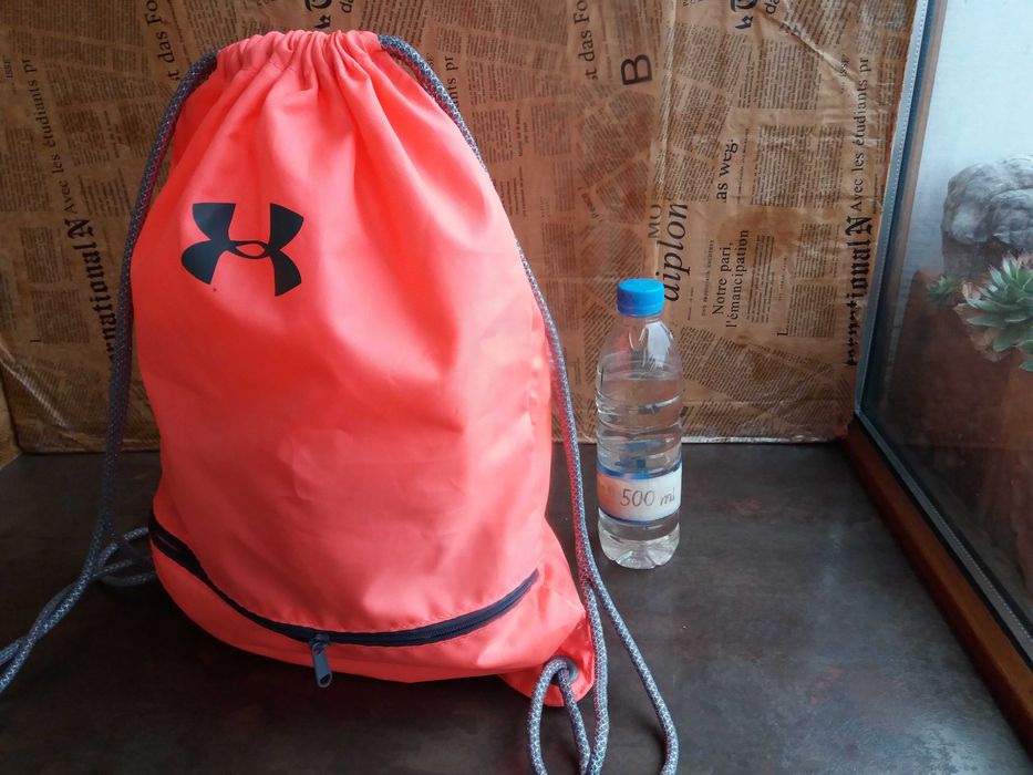 мешка,раница Under Armour неонова торба,текстилна чанта,