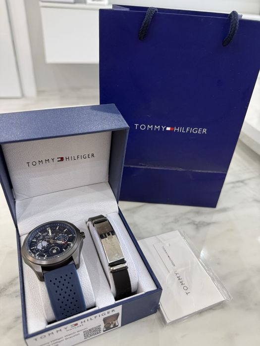 Tommy Hilfiger – мъжки часовник с гривна