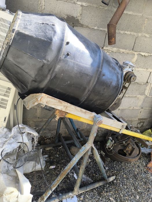 Бетономешалка самодельная
