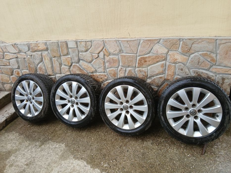 Оригинални Алуминиеви джанти 17цола за Opel Astra-k.j-Mokka.5 ×115.zafira-c.insignia.