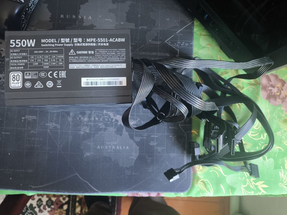 Блок питания от куллер мастер mwe 550 w