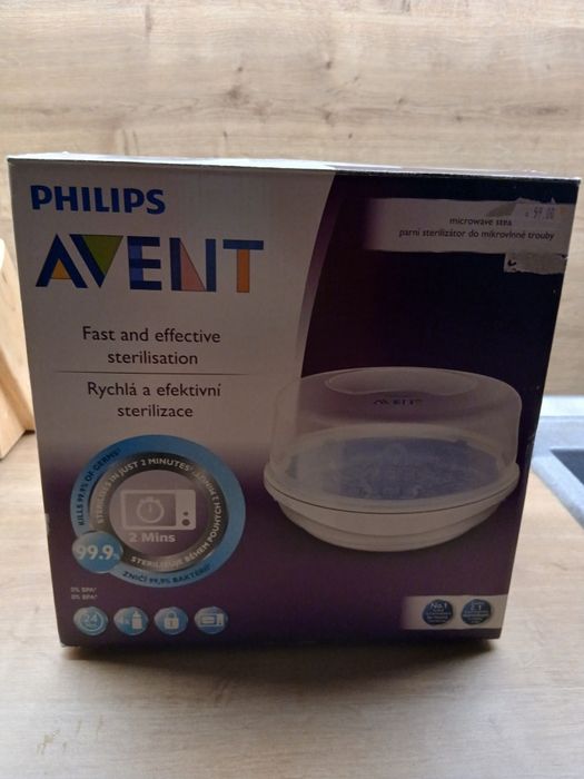 Стерелизатор за бебешки шишета за микромълновя фурна  Philips Avent