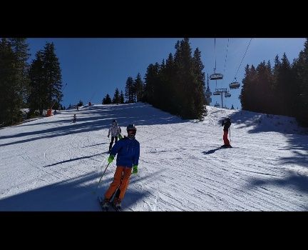 Ски панталон HALTI - момче, 150 см