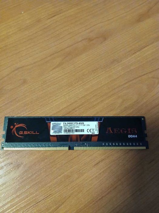 G.SKILL Aegis DDR4 4GB 2400MHz