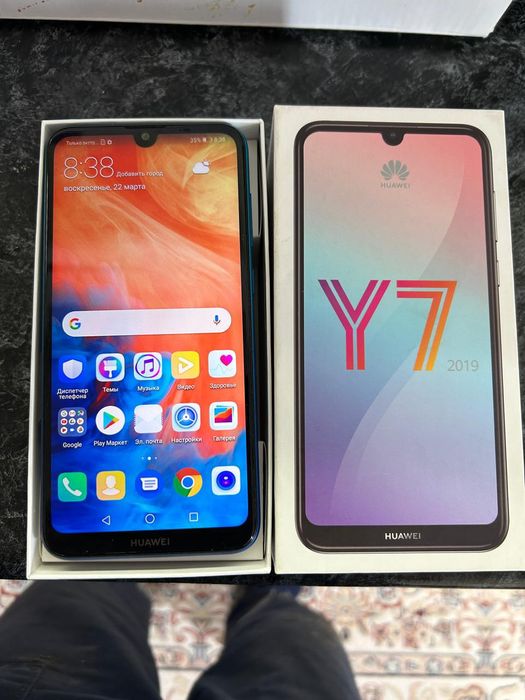 Huawei Y7 две сим
