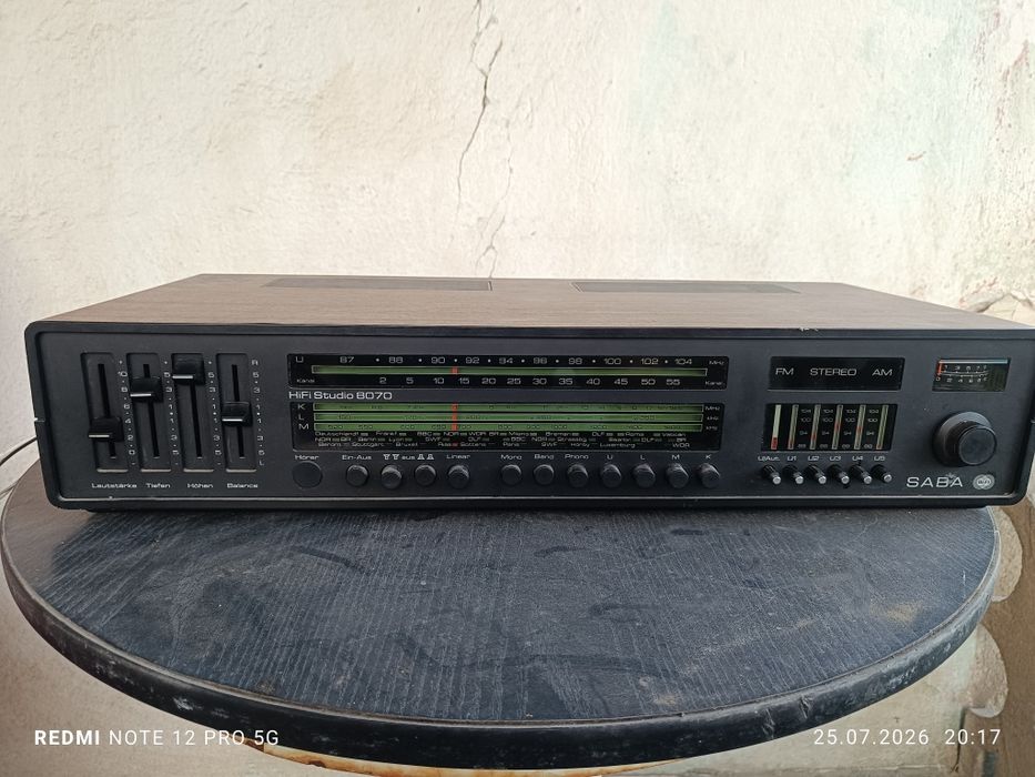 Ретро стерео ресивър SABA,модел 8070 hi-fi stereo