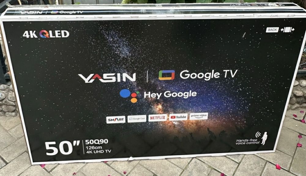 Yasin 50Q90(4K QLED,Google TV)