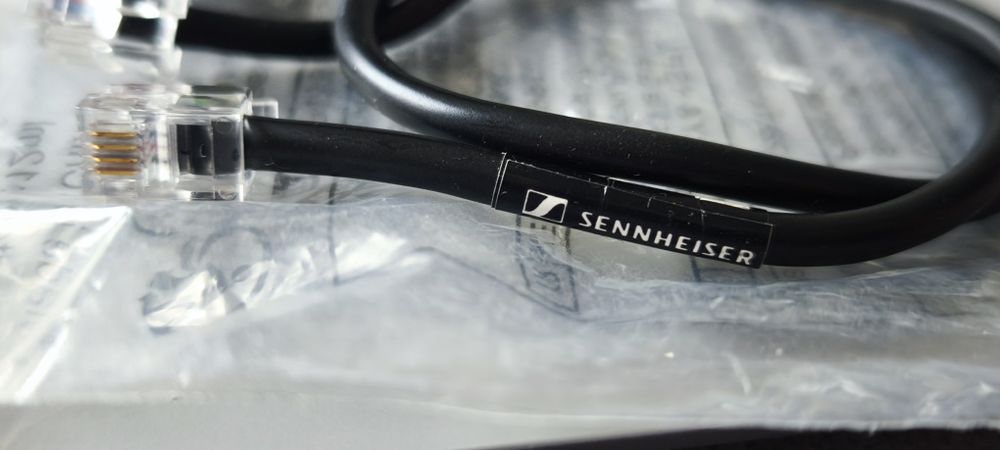 Оригинален кабел Sennheiser (RJ11/RJ45) – НОВ