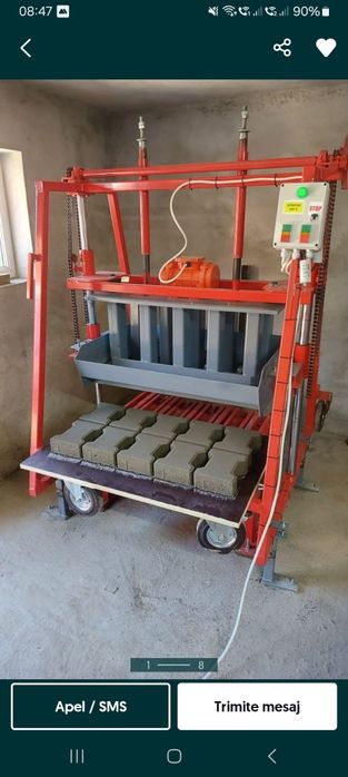 Prese Mașini Vibropresa boltari pavele, malaxoare