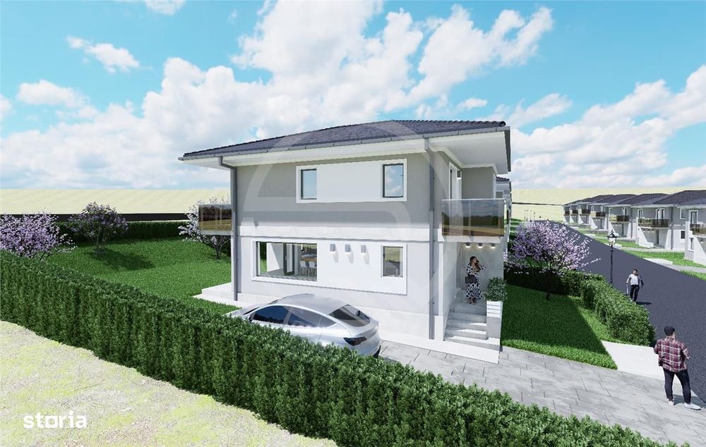 Casa Individuala situata in Chinteni,120 mp utili + suprafata teren 50