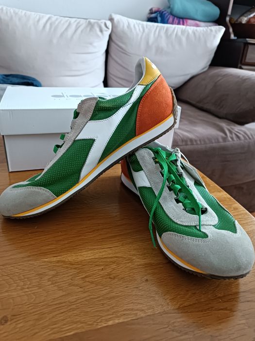 Мъжки маратонки Diadora heritage Equipe L Perf SW Fresh Green White