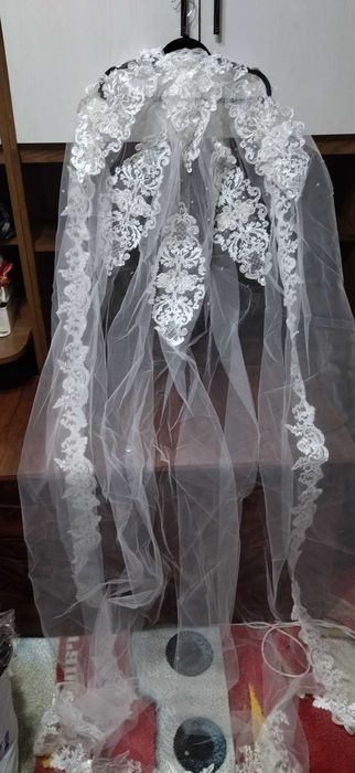 Kelin koylak/ Свадебное платье (всё в комплекте)