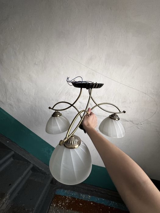 Люстра 3рожковая