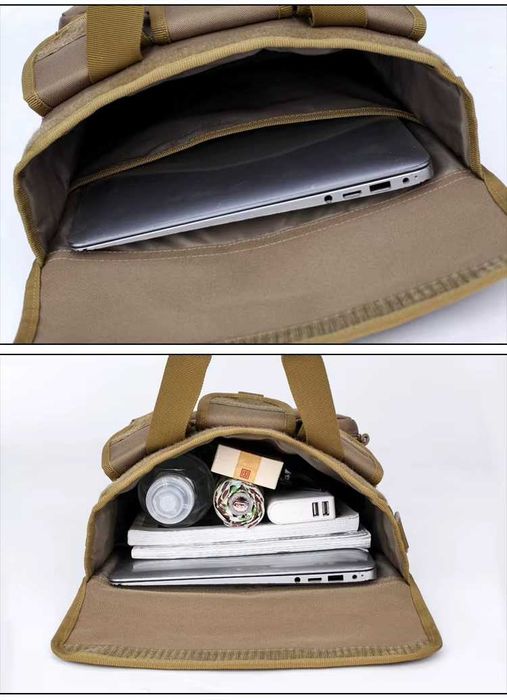 Тактическа раница подходяща за къмпинг и риболов с множество джобове