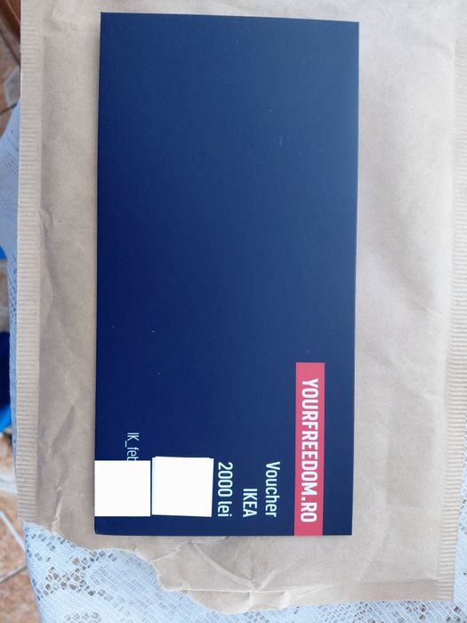 Voucher ikea de 2000 lei