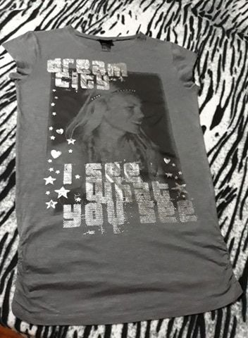 H&M Нова сива Тениска/Туника