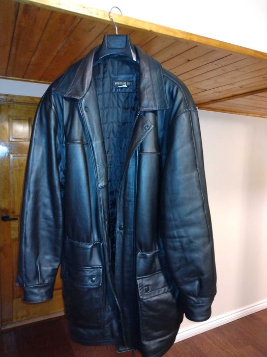 Haina de piele naturala - calitate deosebita