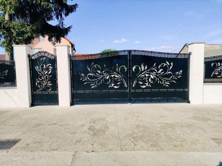 Executăm Porți din tablă decupată și balustrade.