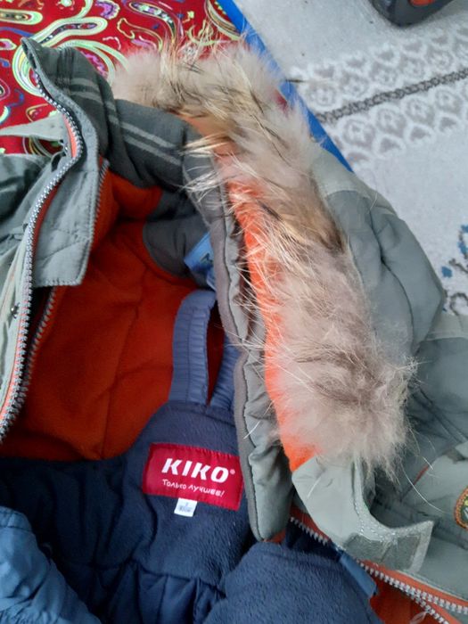 Детский комбинизон Зима