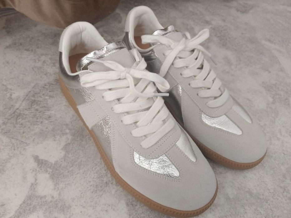 Кеды La Rossa Samba серебристый