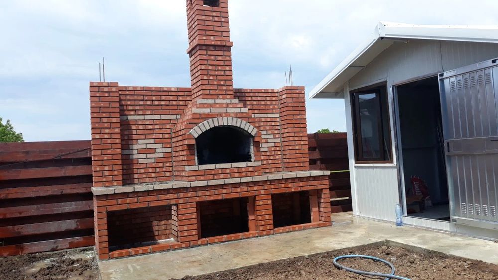 Gratare de gradina din caramida