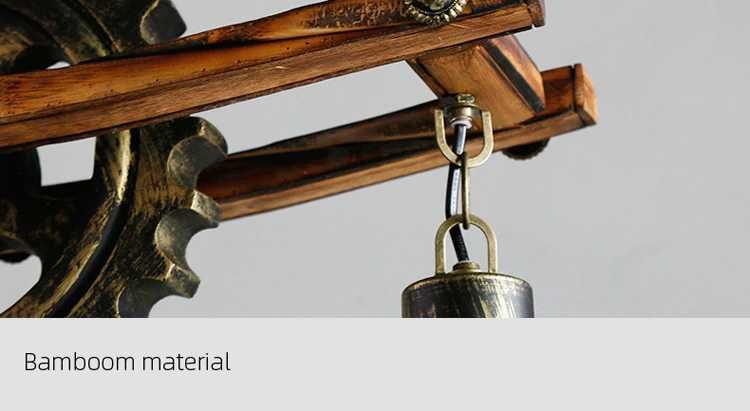 Намален! Винтидж полилей Ретро газена лампа