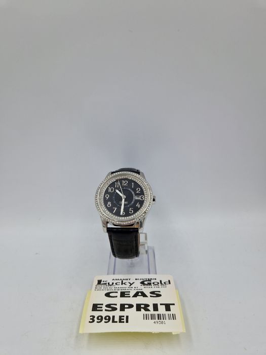Ceas Esrit Curea Piele Garantie #49301