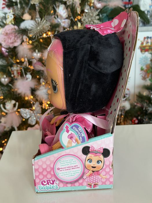 Кукла Cry Babies Minnie mouse Минни