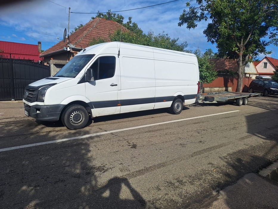 Tractări auto, Platformă - transport utilaje