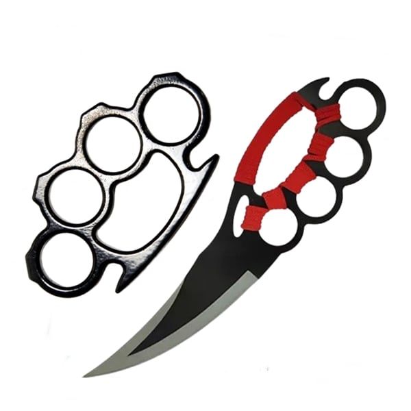 Set cutit de vanatoare si box 0.5 cm, DEPOX®, 25 cm, husa inclusa