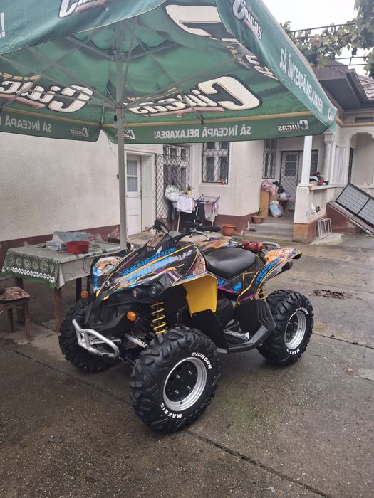 Vând Can Am Renegade 500 v2 2009 în stare foarte bună de funcționare!!