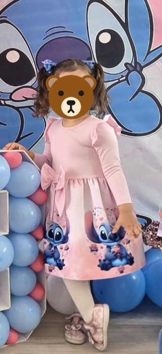 Детска рокля със стийч