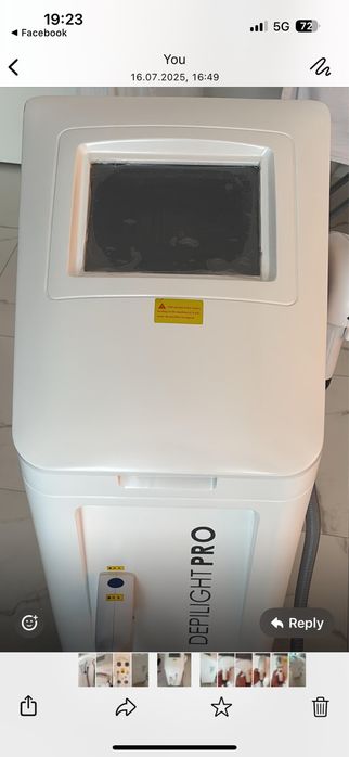 Vand Laser Epilare Definitiva DEPILIGHT PRO, laser Dioda 808