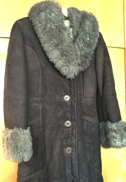 Винтидж дамски кожух от 70-те.